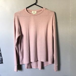 Pink sweater